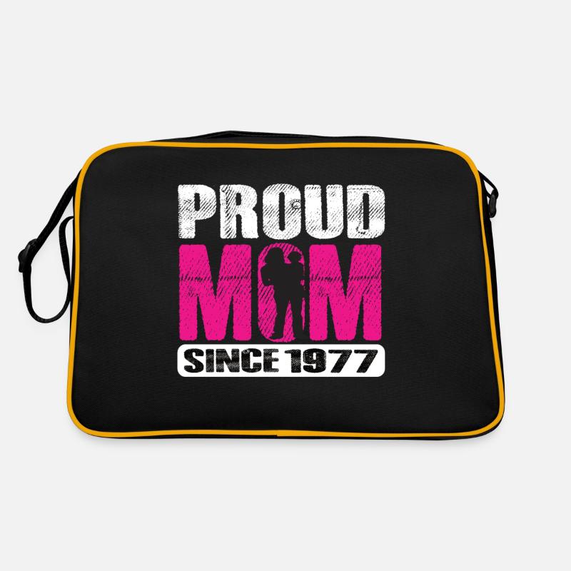Proud Mom Since 1977 Retro Tasche