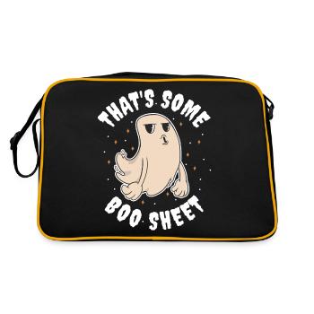C’est un cadeau Boo Sheet Spirit - Sac Retro - noir/or - Dos