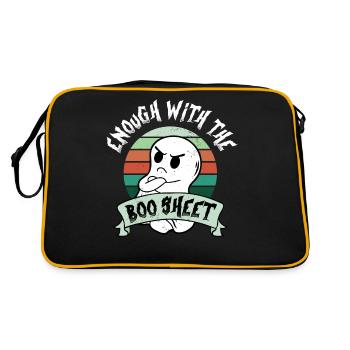 Assez avec le cadeau Boo Sheet Spirit - Sac Retro - noir/or - Dos