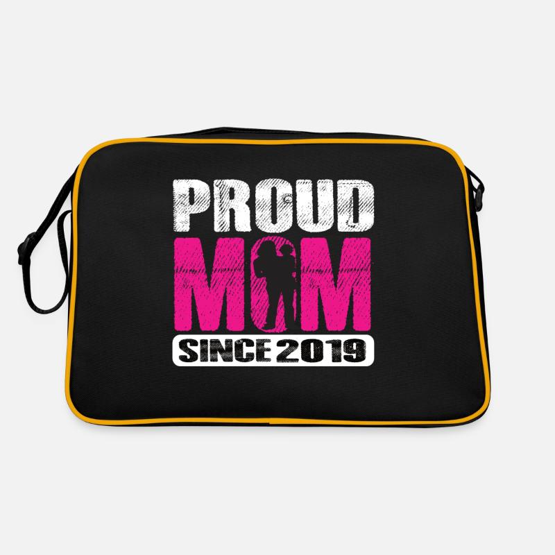 Proud Mom Since 2019 Retro Bag
