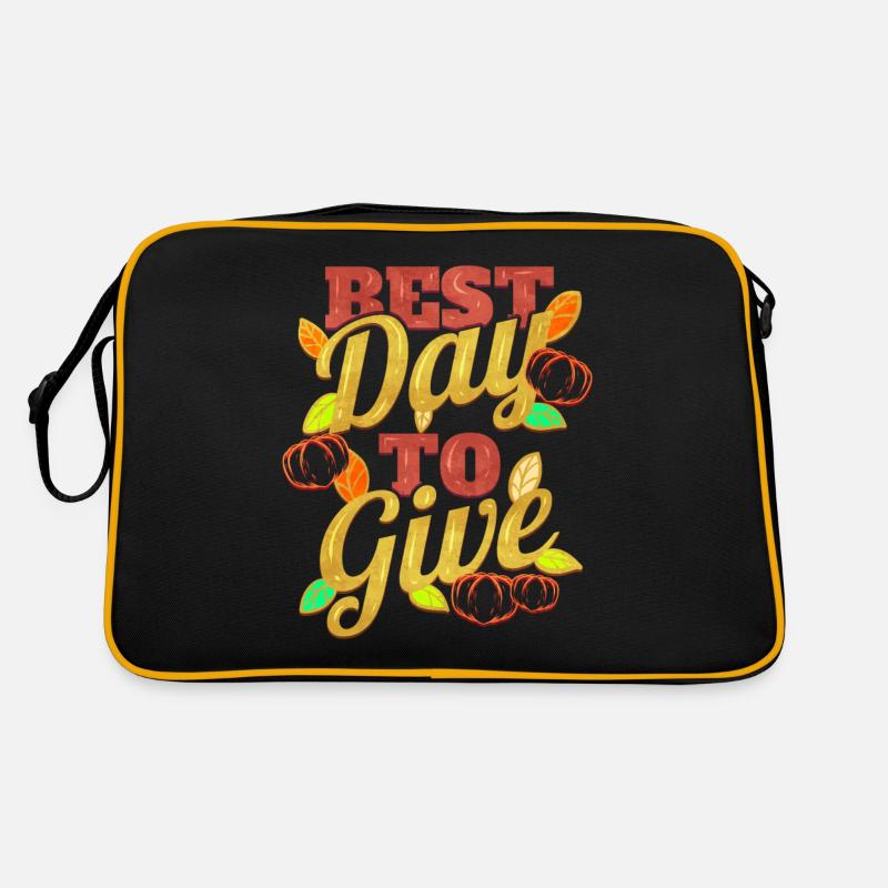 Meilleur jour pour donner Thanksgiving Sac Retro