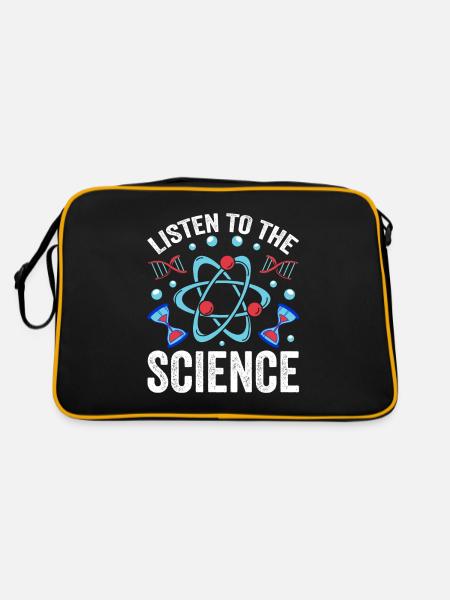 Écoutez Science Scientists Science - Sac Retro - noir/or - Dos