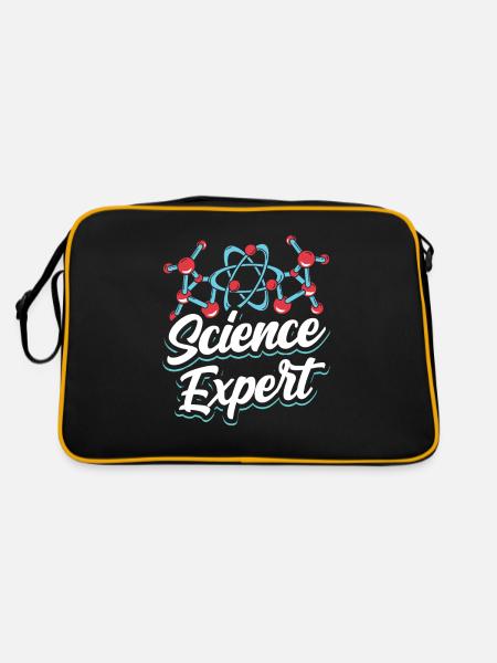 Scientific Expert Science Science - Retro Bag - black/gold - Back