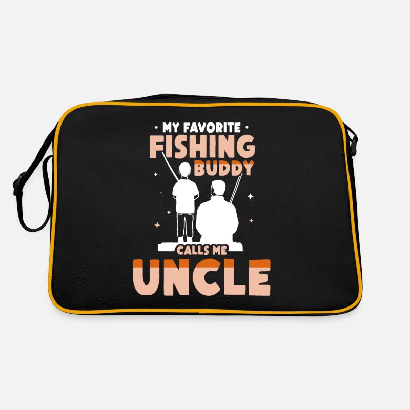 Mon compagnon de pêche préféré m’appelle Oncle Pêche Sac Retro