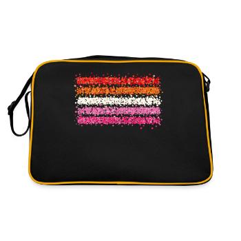 lesbiennes lesbiennes lesbiennes gays de même sexe - Sac Retro - noir/or - Dos