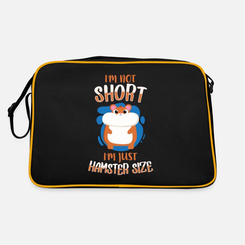 Je ne suis pas petit je suis juste Hasmter taille Sac Retro