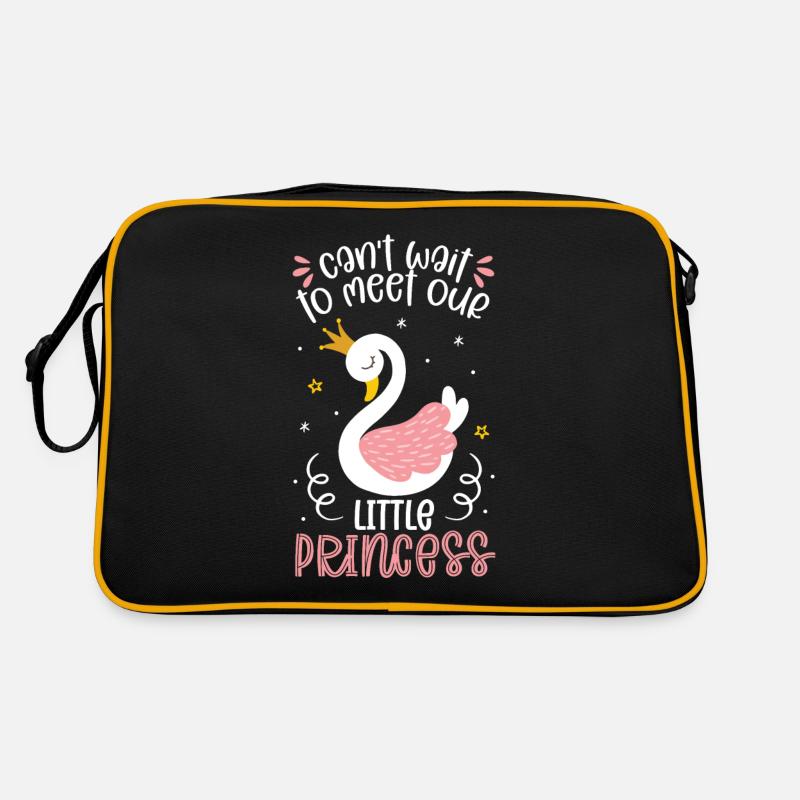 J’ai hâte de rencontrer notre petite princesse Sac Retro
