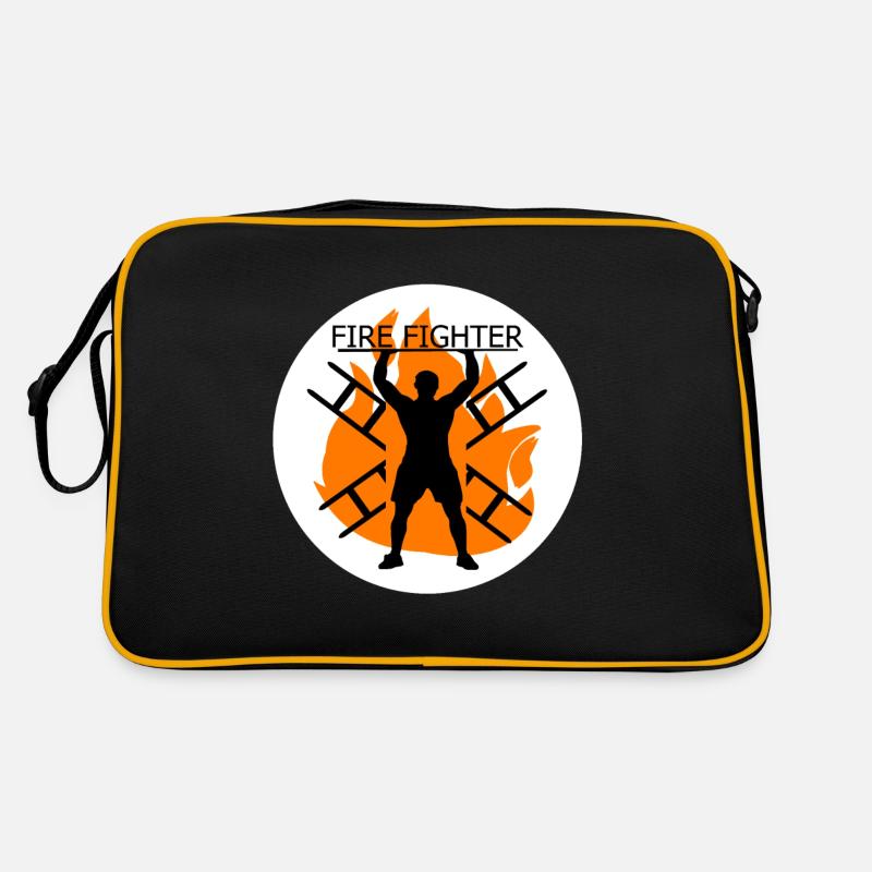 Feuerwehrmann Retro Tasche
