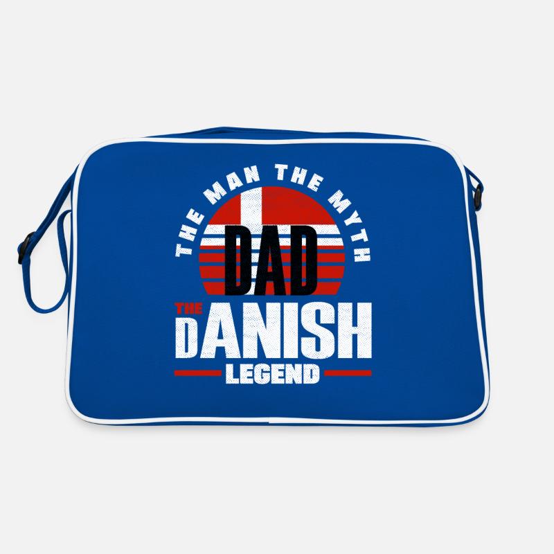 Danemark Drapeau Père Sac Retro