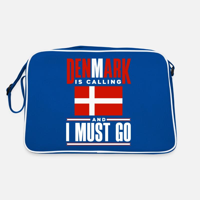 Danemark Drapeau Le Danemark appelle Sac Retro