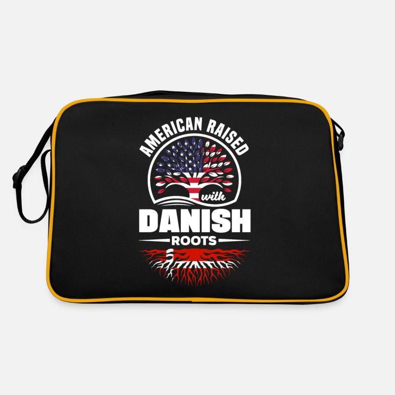 American Raised With danish Roots Denmark Danish Retro Bag