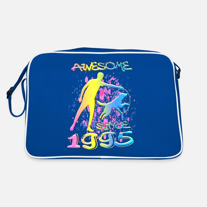 Awesome since 1995. Agility, Hundetraining Retro Tasche