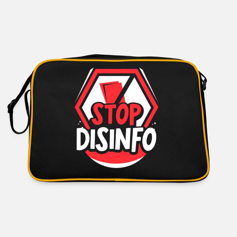 Disinfo Stop Press Freedom Press Law Retro Bag