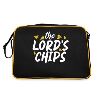 Nacho Lover Nacho Gift Mexican Food - Retro Bag - black/gold - Back