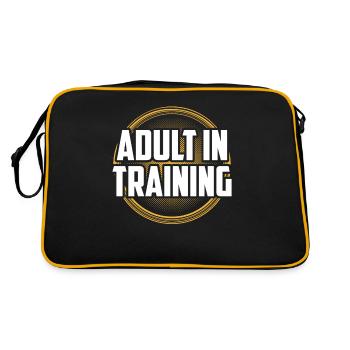 Adulte en éducation Anniversaire Adulte - Sac Retro - noir/or - Dos