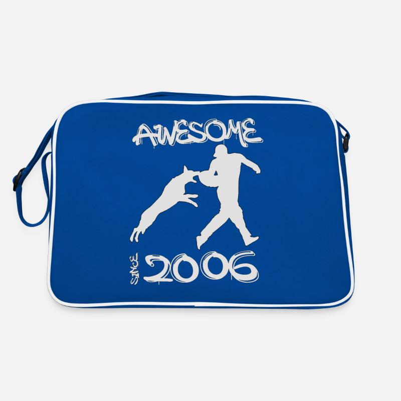 Génial depuis 2006. Agilité, Hundetraining Sac Retro