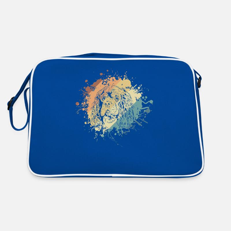 American cocker spaniel pet Retro Bag