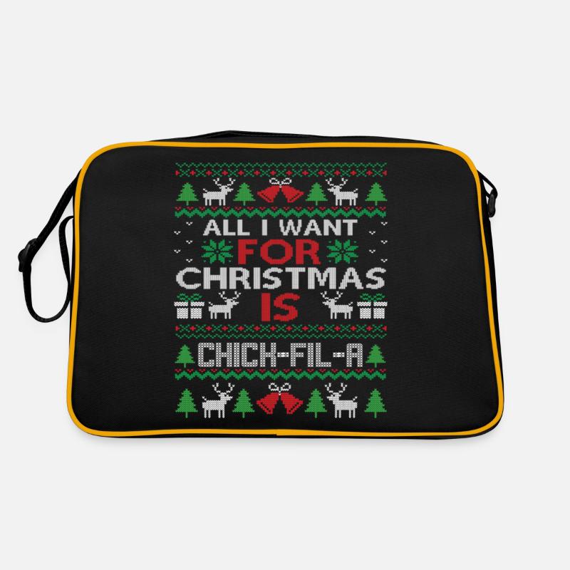Tout ce que je veux pour Noël, c’est Chick Fil A Sac Retro