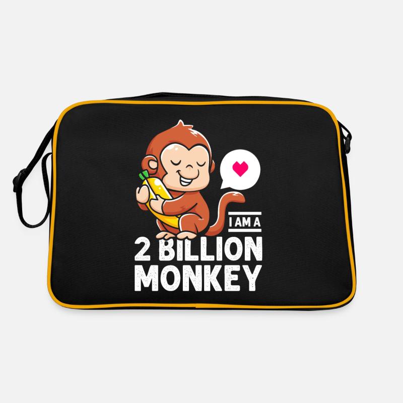 Je suis une sensation de chaleur de 2 millions de singes bananes Sac Retro