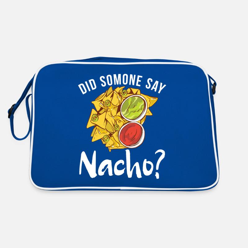 Nacho Lover Nacho Gift Mexican Food Retro Bag