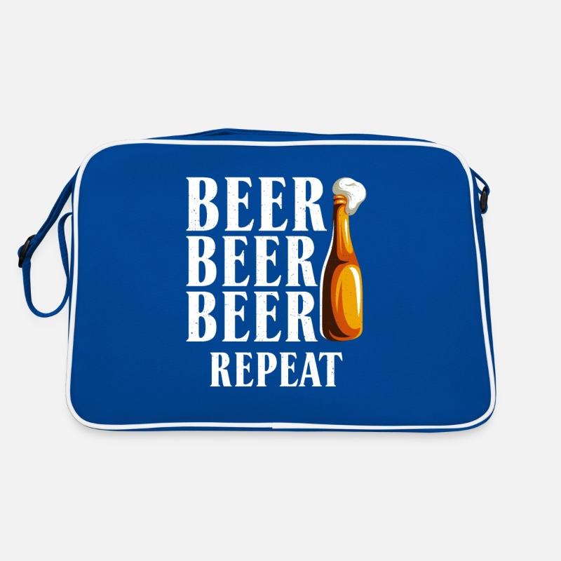 Biertrinker Bier Geschenke Retro Tasche