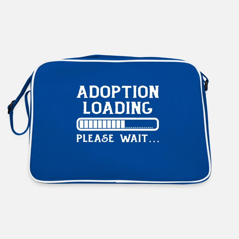 Adoption Loading Please Wait Adoption Day Fast Retro Bag