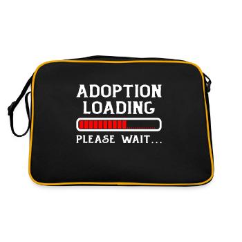 Adoption Loading Please wait Adoption Day is here - Retro Bag - black/gold - Back