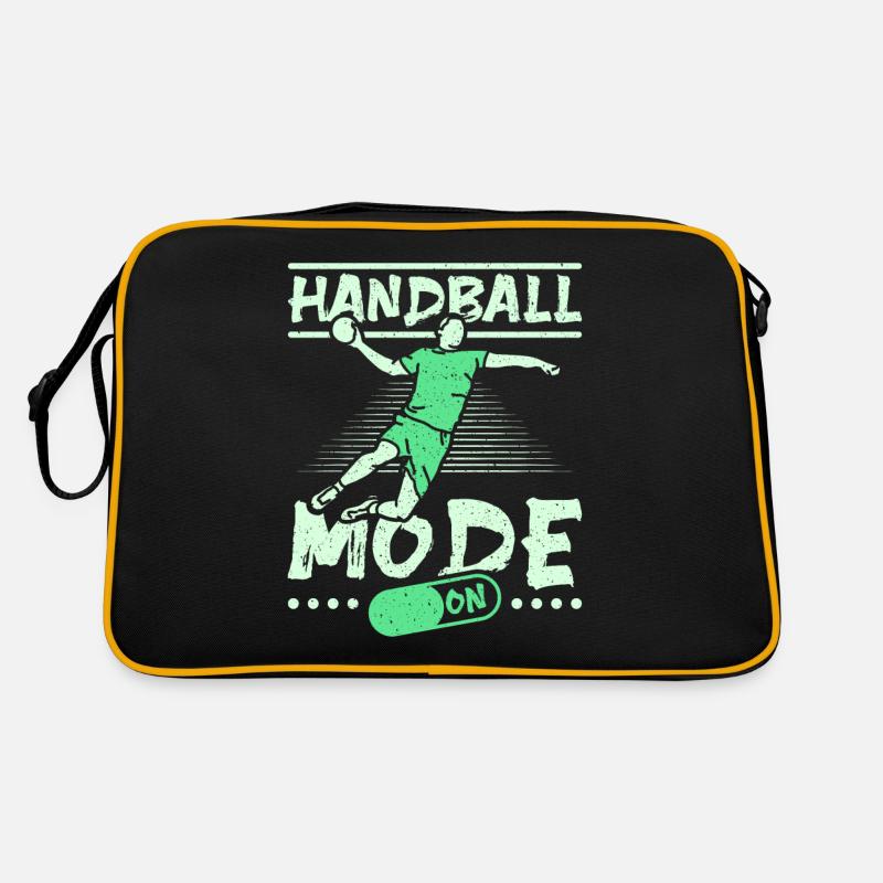 Handball mode on Retro Tasche