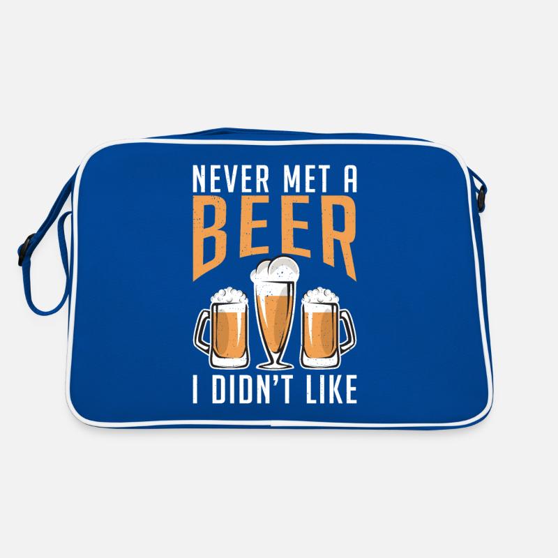 Bier-Trinker-Bier-Geschenke Retro Tasche