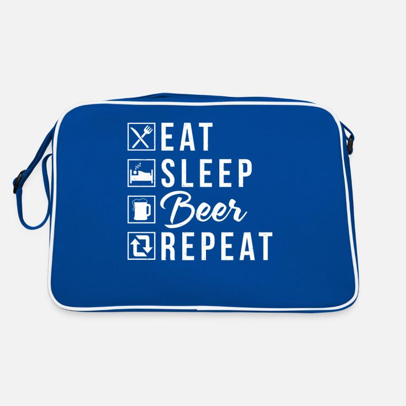 Biertrinker Bier Geschenke Retro Tasche