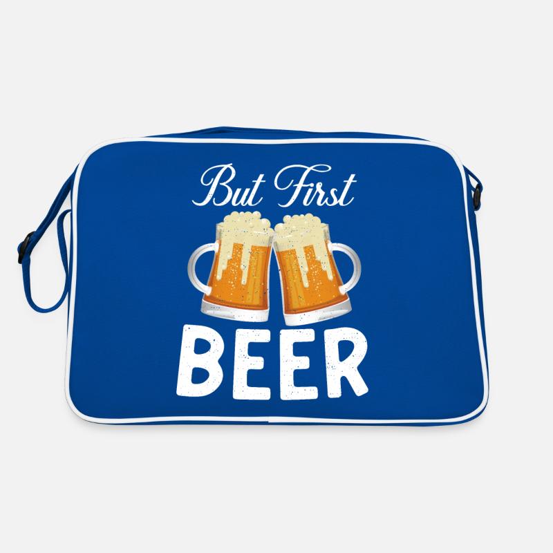 Biertrinker Bier Geschenke Retro Tasche