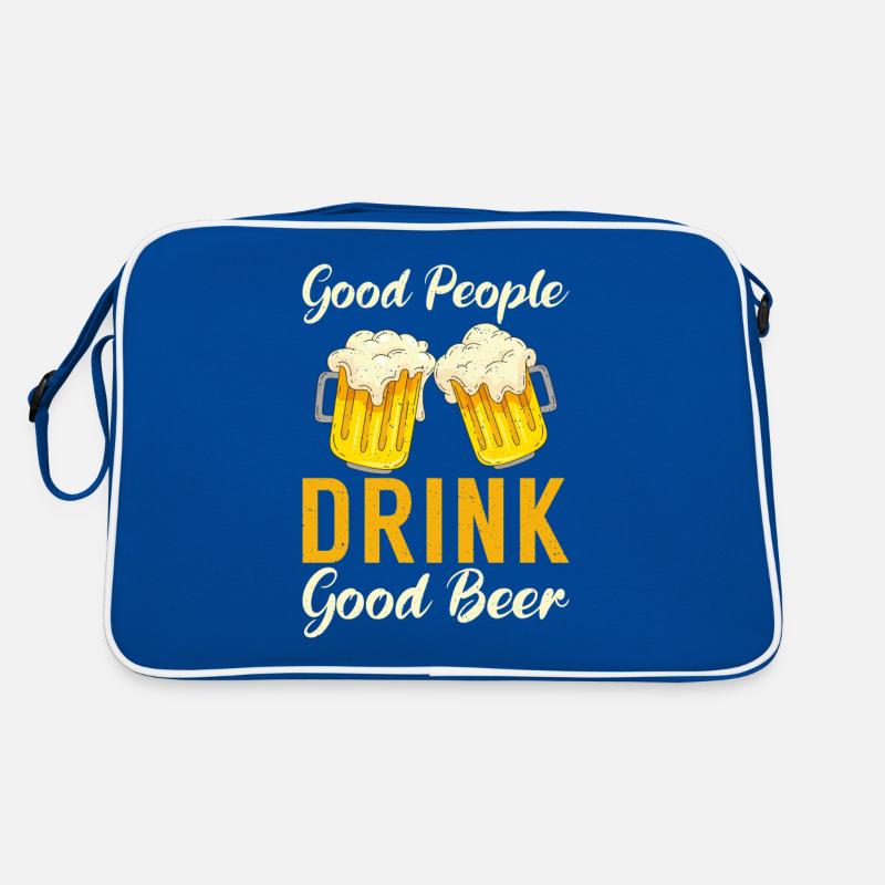 Beer Drinker Beer Gifts Retro Bag