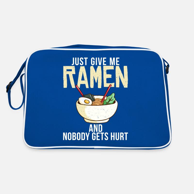 Ramen-Liebhaber Retro Tasche