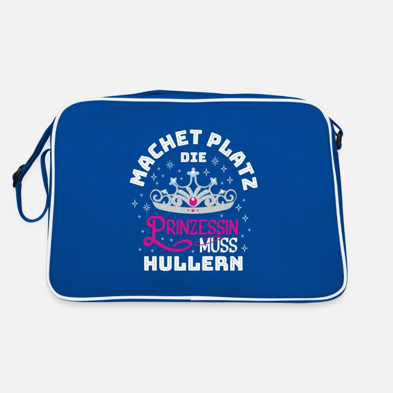 Machet Platz Die Prinzessin Muss Hullern Retro Tasche