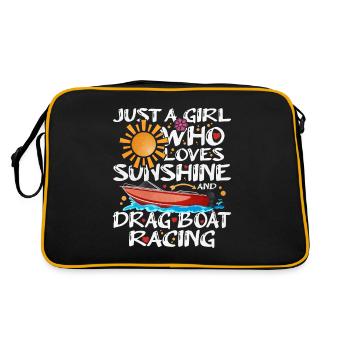 Dragon Boat Race Dragon Boat - Sac Retro - noir/or - Dos