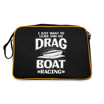 Dragon Boat Race Dragon Boat - Sac Retro - noir/or - Dos