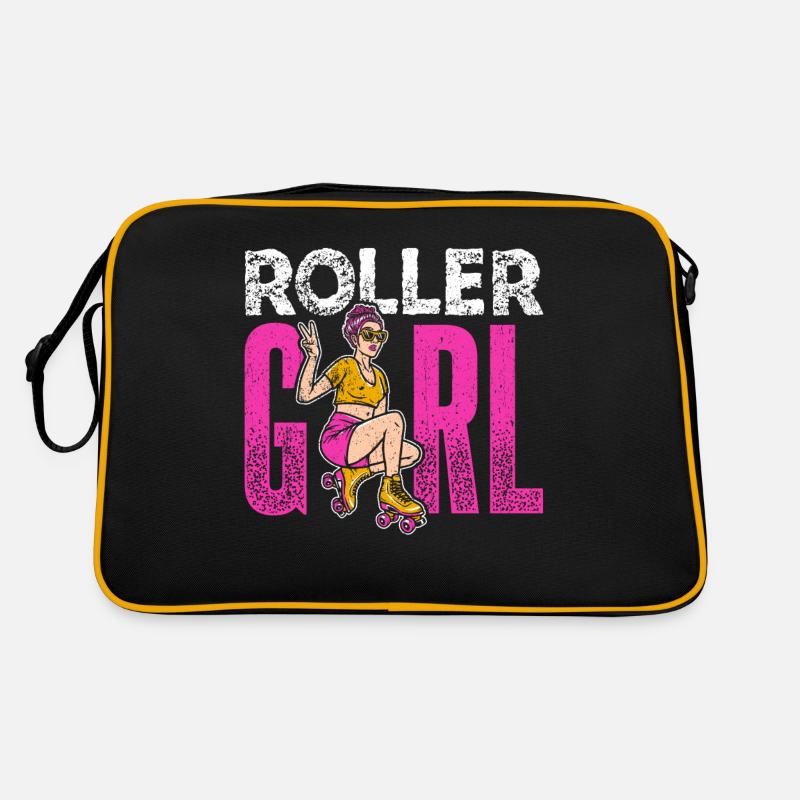 Rollschuhe Roller Girl Roller Skates Rollschuh Moi Retro Tasche