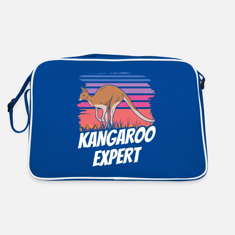 Kangaroo Expert Kangaroos Animal Lovers Retro Bag