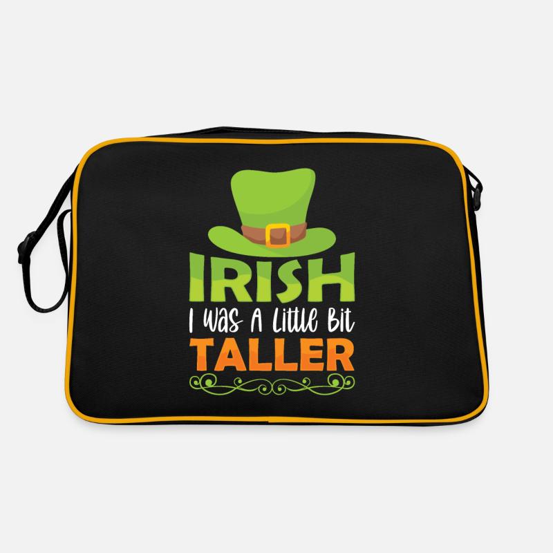 Fête de la Saint-Patrick Irlande irlandaise Gaélique irlandais Sac Retro