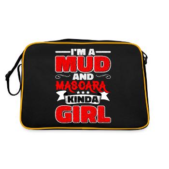 Je suis une fille de boue et de mascara 5 - Sac Retro - noir/or - Dos
