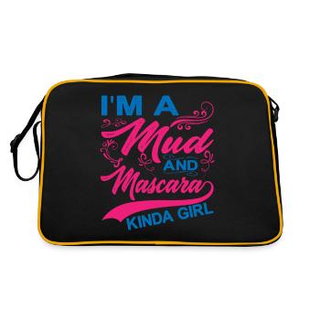 Je suis une fille de boue et de mascara 6 - Sac Retro - noir/or - Dos