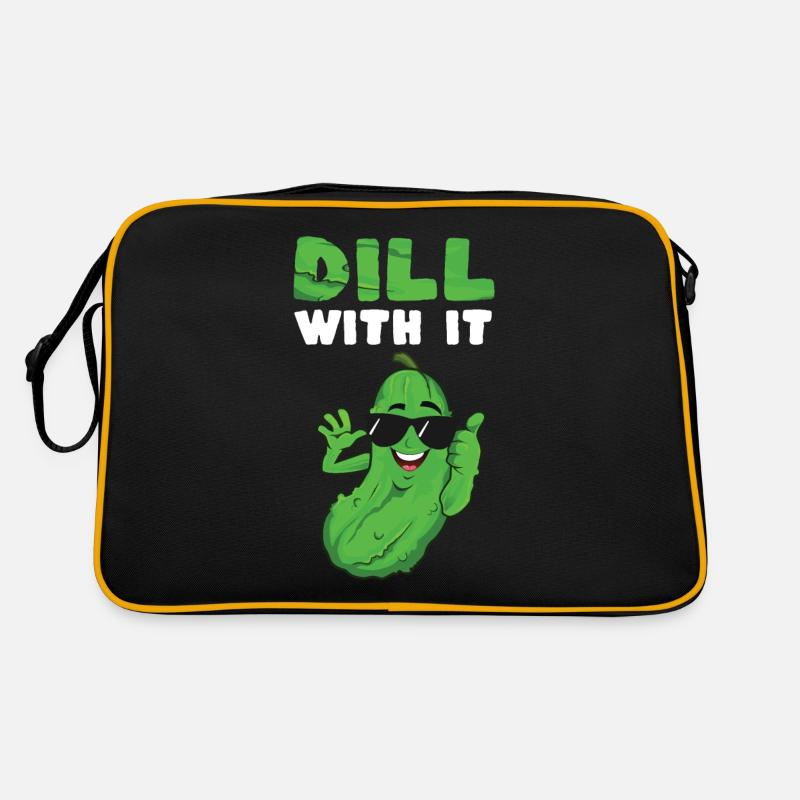 Dill With It Retro Tasche