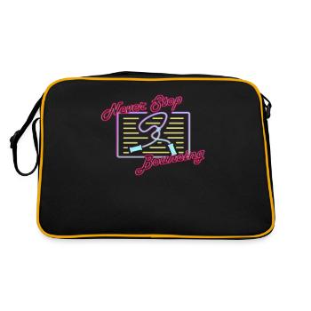Fitness Roping - Jumping rope for women - Retro Bag - black/gold - Back