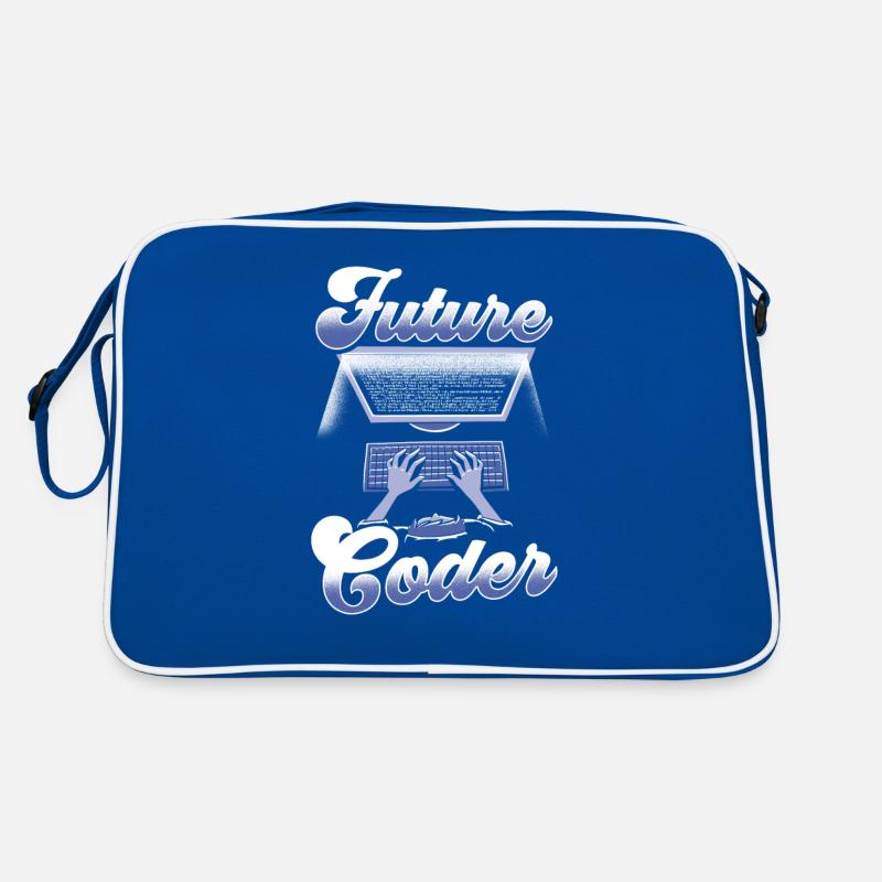 Codage du futur codeur de code Sac Retro