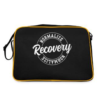 Restaurer la récupération Normaliser la récupération - Sac Retro - noir/or - Dos