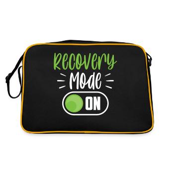 Mode de récupération Un patient survivant en rétablissement - Sac Retro - noir/or - Dos