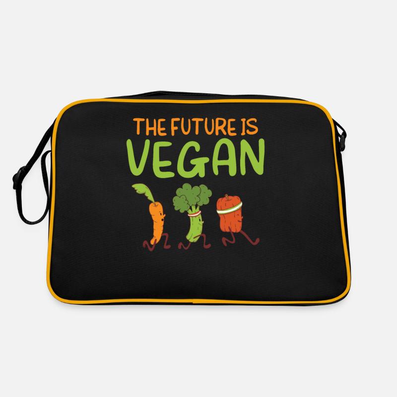 Veggie Lover Vegan Cadeau Sac Retro