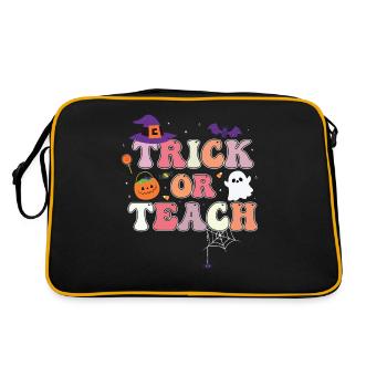 Trick Or Teach - Retro Bag - black/gold - Back
