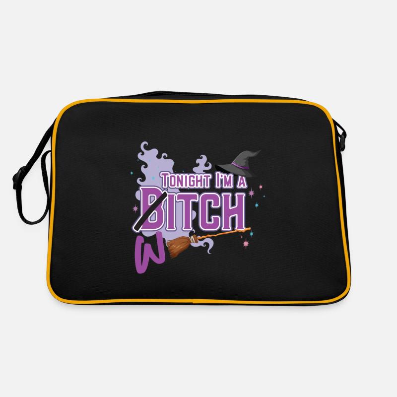 Tonight I M A Witch Retro Bag