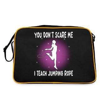 Fitness Roping - Jumping rope for women - Retro Bag - black/gold - Back